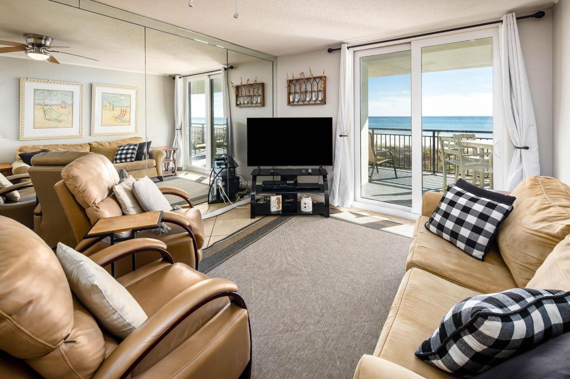 Nautilus 1201 - Gulf Front 2 Bedroom Huge Wrap Around Balcony 2Nd Floor! Φορτ Γουόλτον Μπιτς Εξωτερικό φωτογραφία